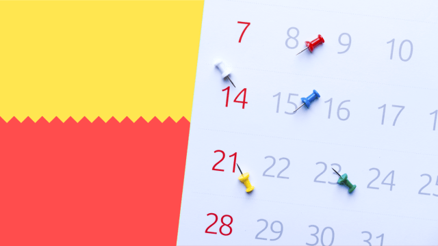 calendar to learn the days of the week in spanish and how to Write the Date in Spanish