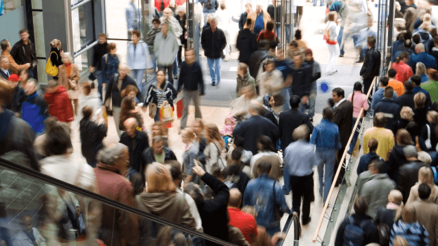 frenzied retail crowds what is black friday